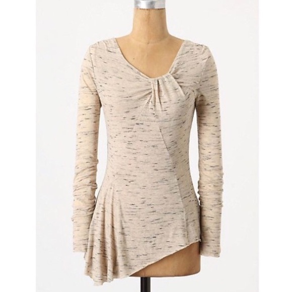Anthropologie Tops - Anthro Holding Horses Artists Eye Asymmetrical Top